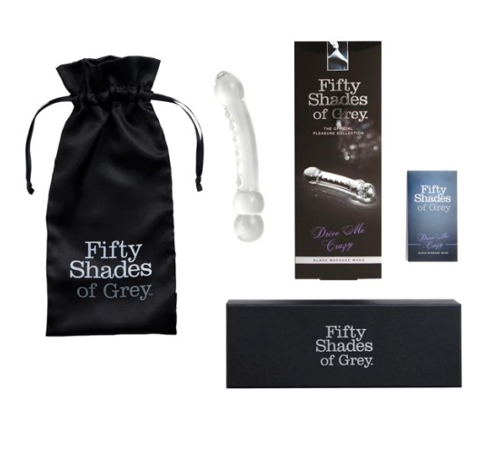 Szklane dildo - Fifty Shades of Grey Drive Me Crazy